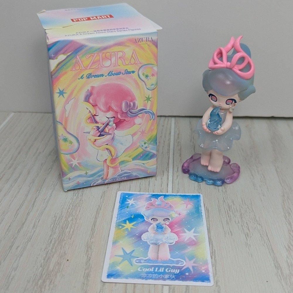 Pop Mart Azura A Dream About Stars Cool Lil Guy Figure Blue Pink Blind Box
